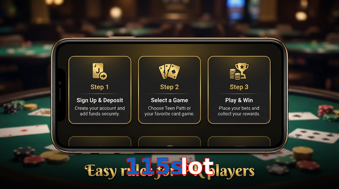 Game list for 115Slot game section